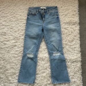 Classic Light Blue Flare Jeans